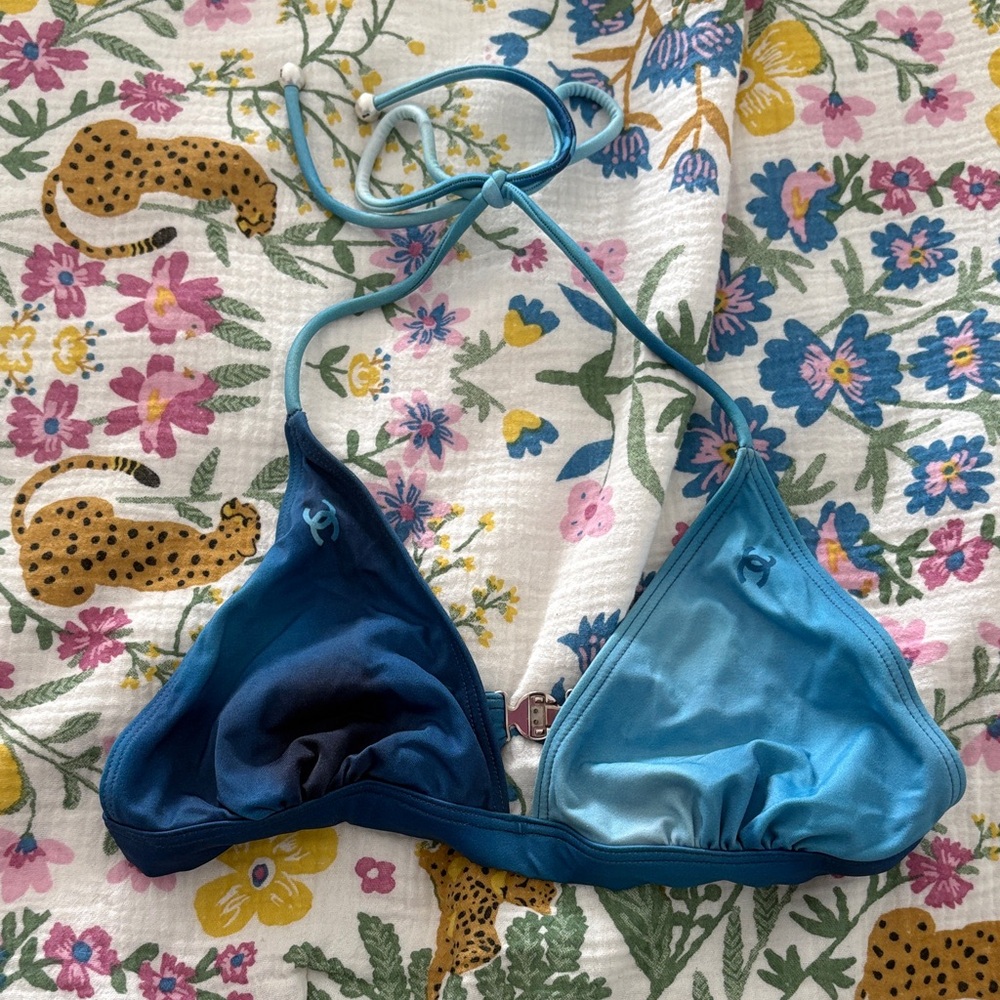 CHANEL Triangle Bikini Top